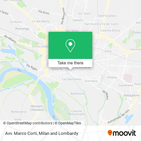 Avv. Marco Corti map