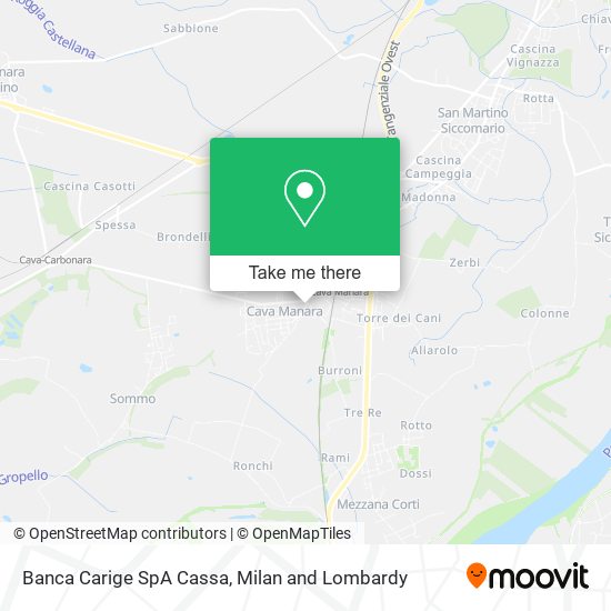 Banca Carige SpA Cassa map