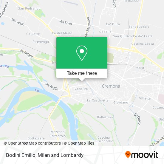 Bodini Emilio map