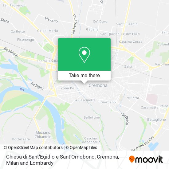 Chiesa di Sant'Egidio e Sant'Omobono, Cremona map