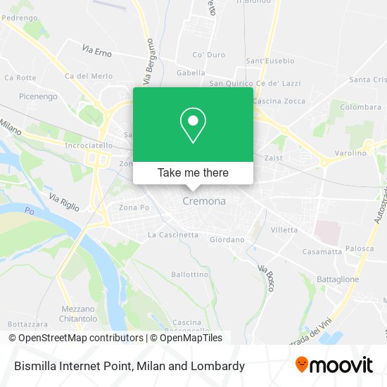 Bismilla Internet Point map