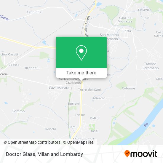 Doctor Glass map