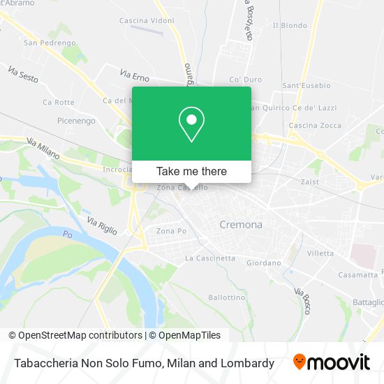Tabaccheria Non Solo Fumo map