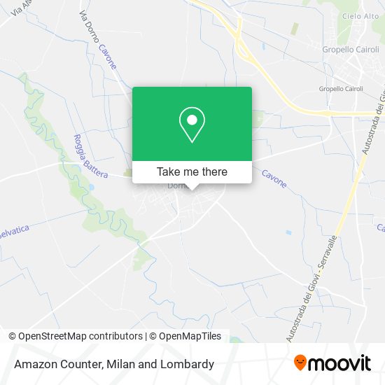 Amazon Counter map