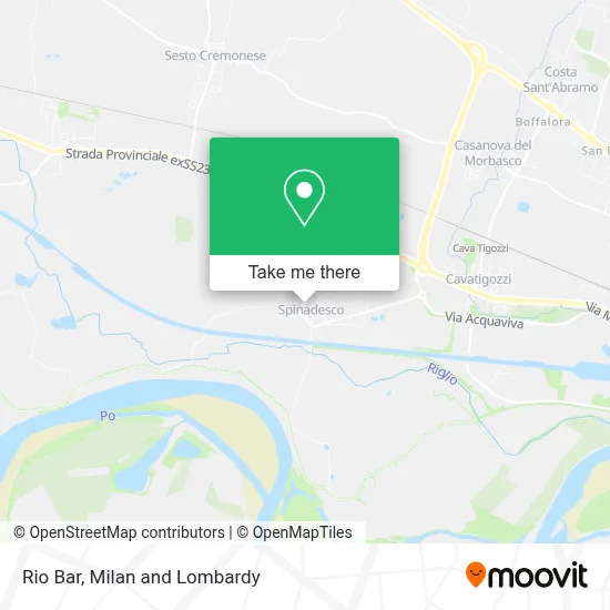 Rio Bar map