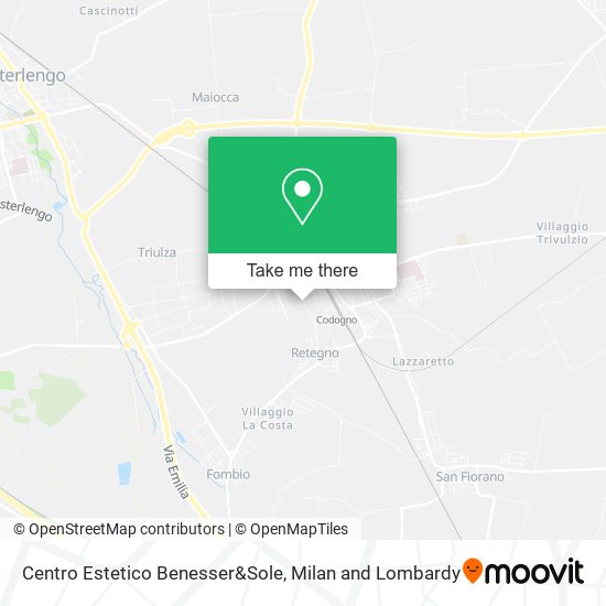 Centro Estetico Benesser&Sole map