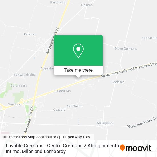 Lovable Cremona - Centro Cremona 2 Abbigliamento Intimo map