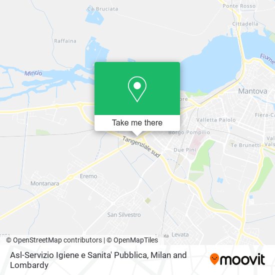 Asl-Servizio Igiene e Sanita' Pubblica map
