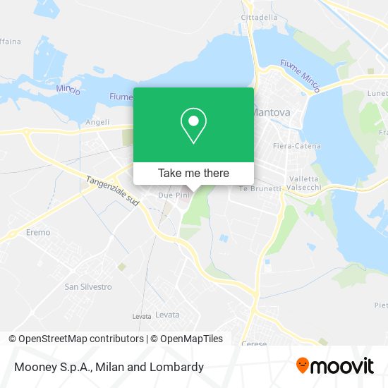 Mooney S.p.A. map