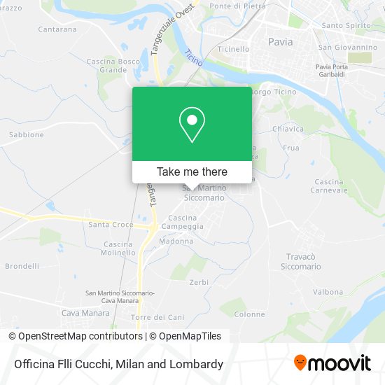 Officina Flli Cucchi map