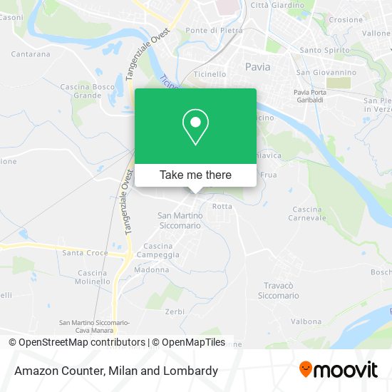 Amazon Counter map