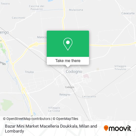 Bazar Mini Market Macelleria Doukkala map