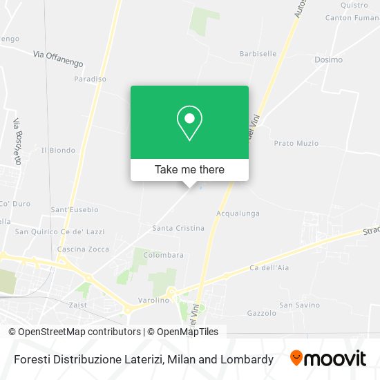 Foresti Distribuzione Laterizi map