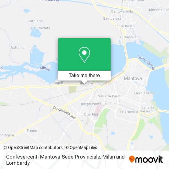 Confesercenti Mantova-Sede Provinciale map