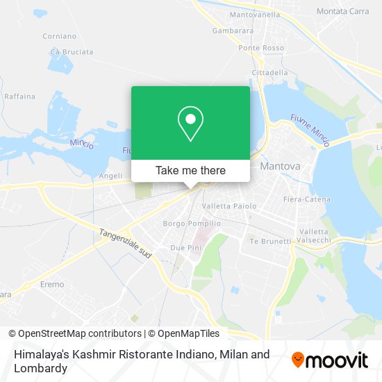 Himalaya's Kashmir Ristorante Indiano map