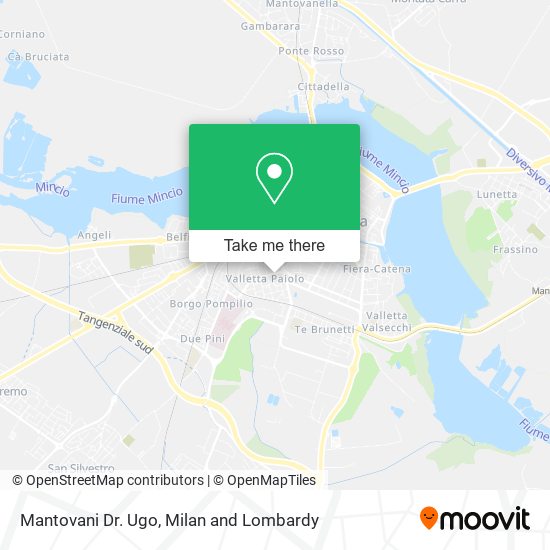 Mantovani Dr. Ugo map