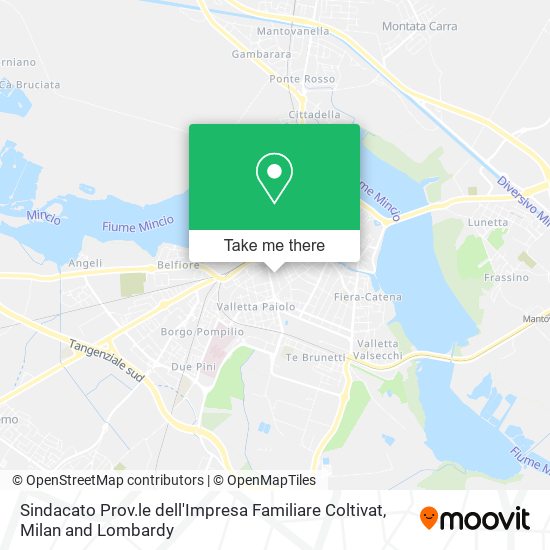 Sindacato Prov.le dell'Impresa Familiare Coltivat map