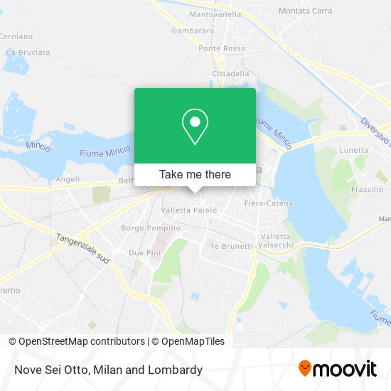 Nove Sei Otto map