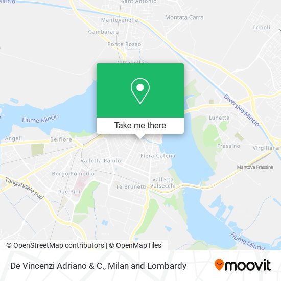 De Vincenzi Adriano & C. map