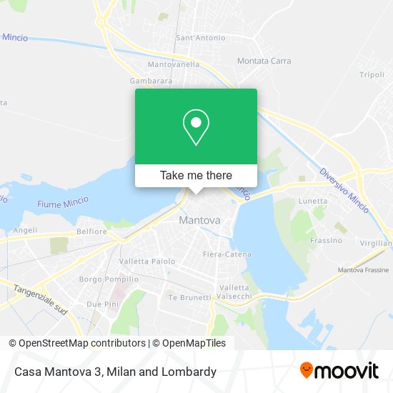 Casa Mantova 3 map