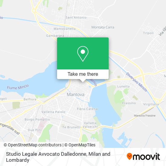 Studio Legale Avvocato Dalledonne map