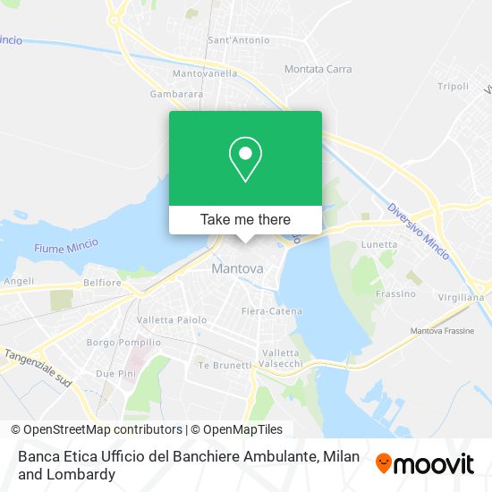 Banca Etica Ufficio del Banchiere Ambulante map