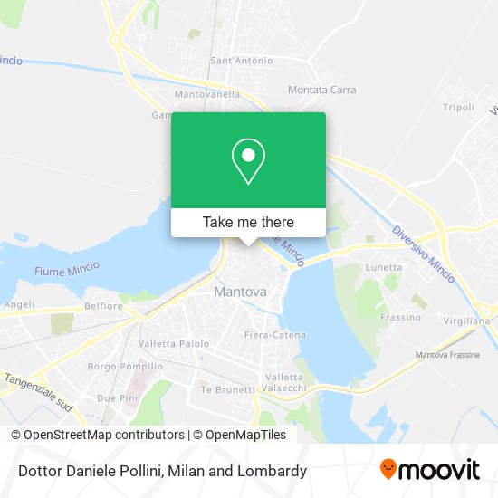 Dottor Daniele Pollini map
