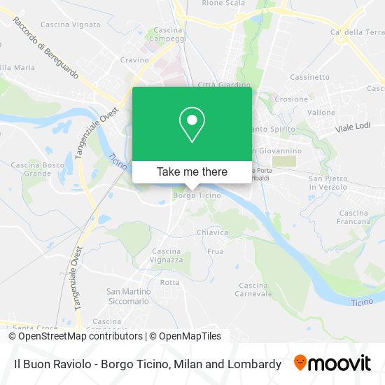Il Buon Raviolo - Borgo Ticino map