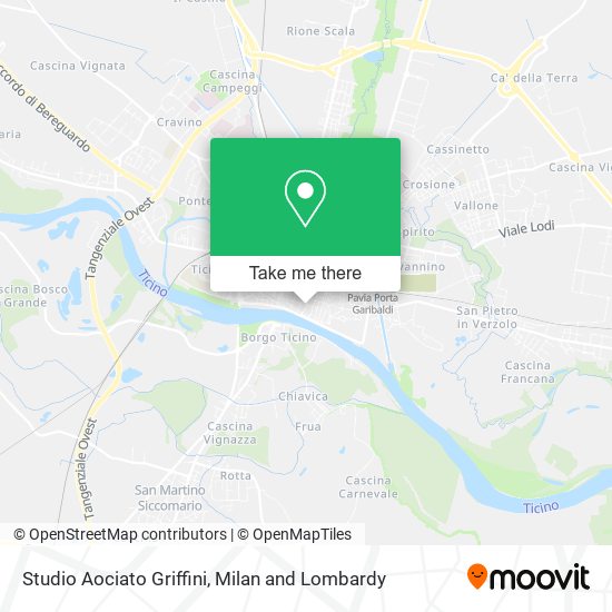 Studio Aociato Griffini map