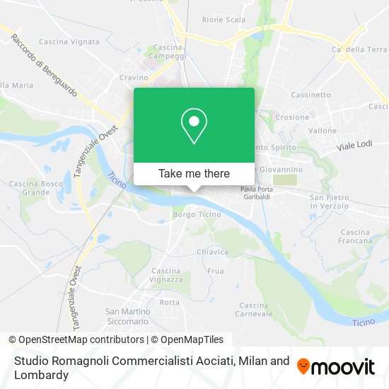 Studio Romagnoli Commercialisti Aociati map