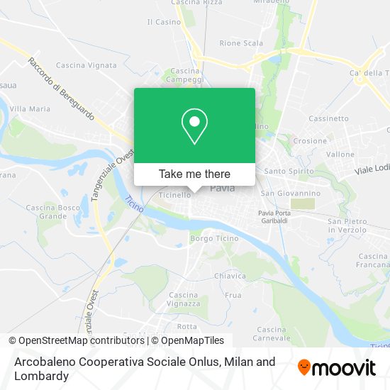 Arcobaleno Cooperativa Sociale Onlus map