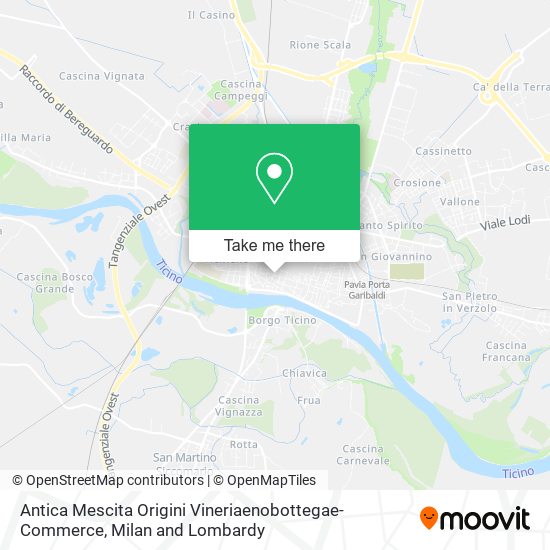 Antica Mescita Origini Vineriaenobottegae-Commerce map