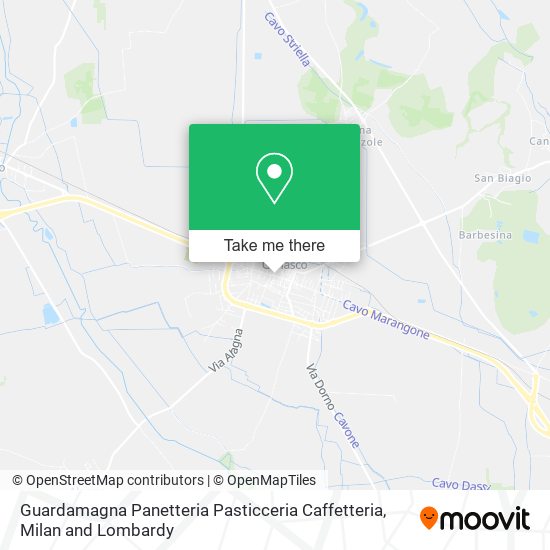 Guardamagna Panetteria Pasticceria Caffetteria map