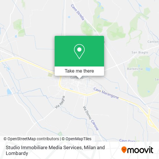 Studio Immobiliare Media Services map