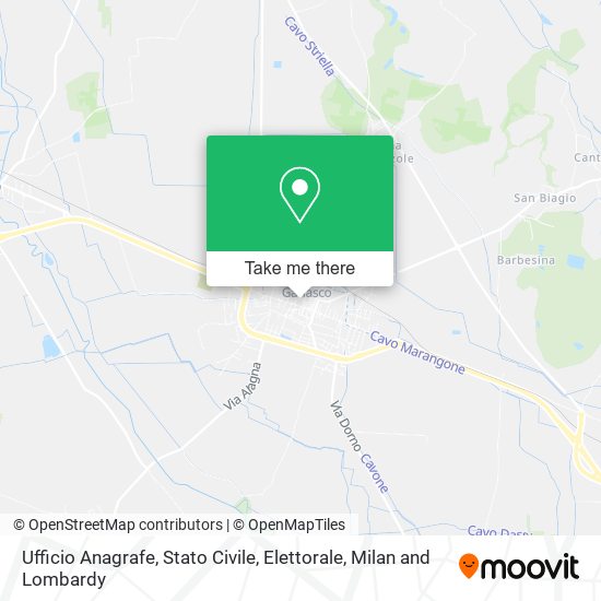 Ufficio Anagrafe, Stato Civile, Elettorale map