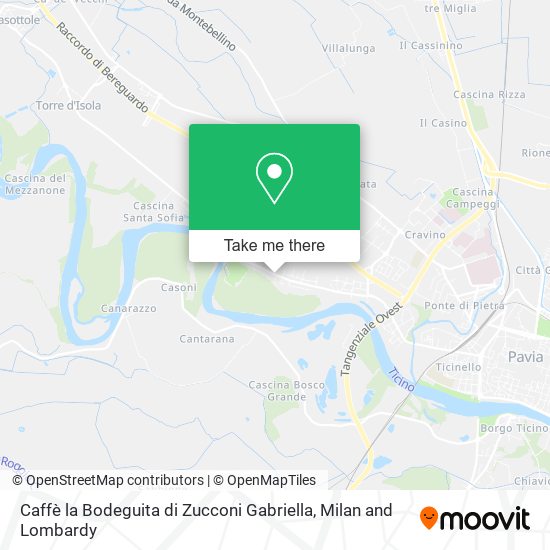 Caffè la Bodeguita di Zucconi Gabriella map
