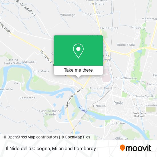Il Nido della Cicogna map