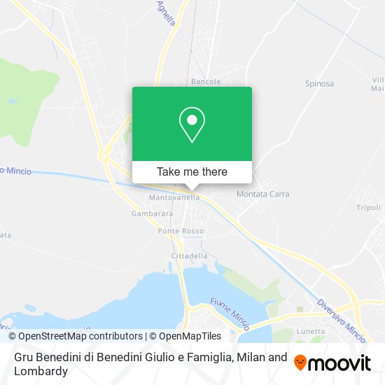 Gru Benedini di Benedini Giulio e Famiglia map