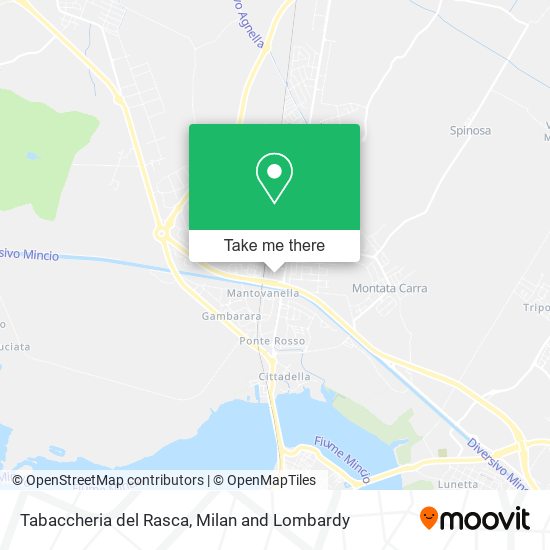 Tabaccheria del Rasca map
