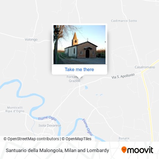 Santuario della Malongola map