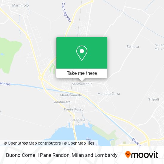 Buono Come il Pane Randon map