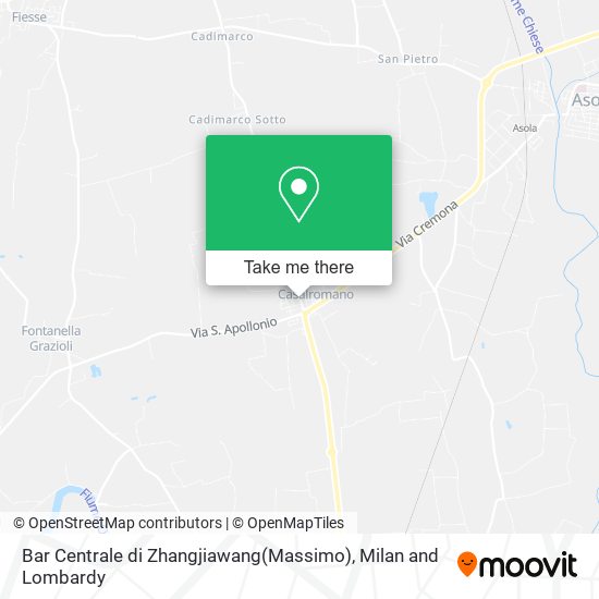 Bar Centrale di Zhangjiawang(Massimo) map