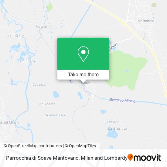 Parrocchia di Soave Mantovano map
