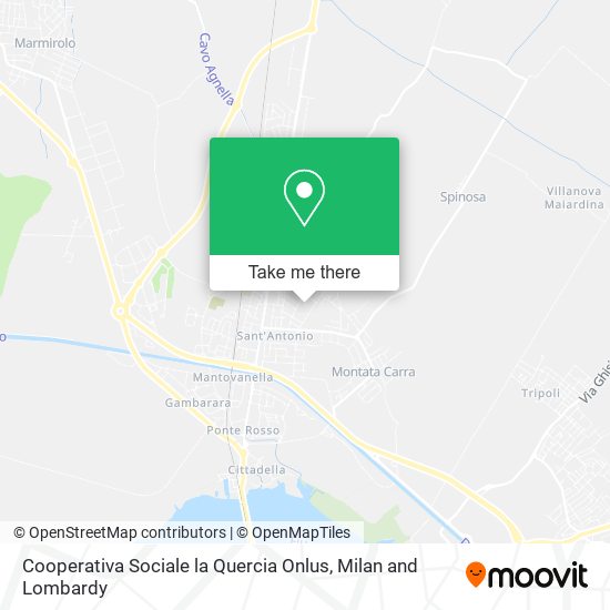 Cooperativa Sociale la Quercia Onlus map
