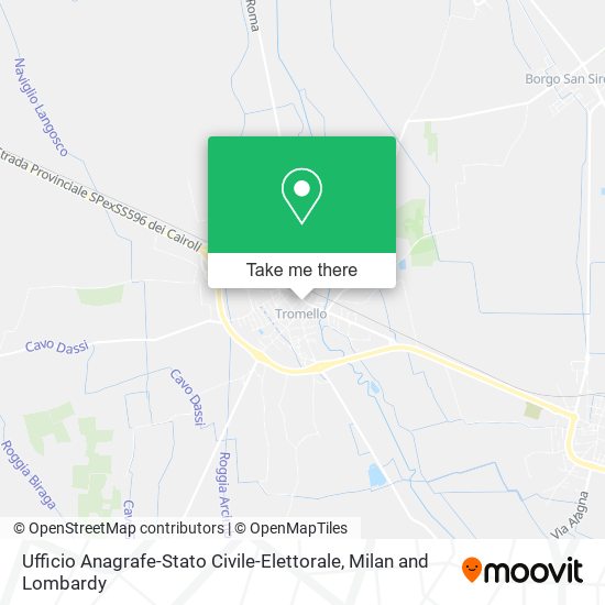 Ufficio Anagrafe-Stato Civile-Elettorale map