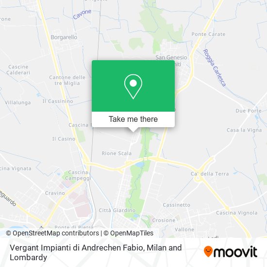 Vergant Impianti di Andrechen Fabio map