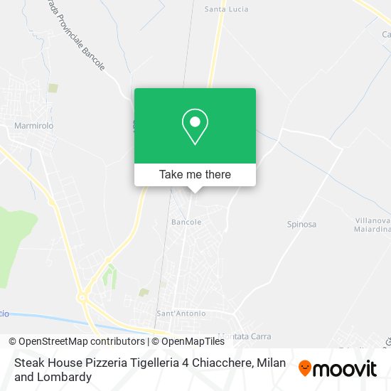 Steak House Pizzeria Tigelleria 4 Chiacchere map