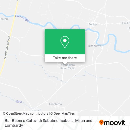 Bar Buoni o Cattivi di Sabatino Isabella map