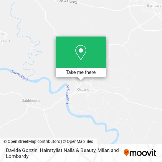 Davide Gonzini Hairstylist Nails & Beauty map