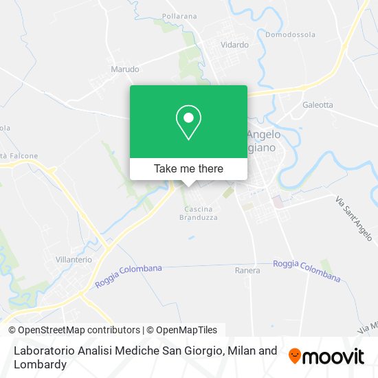 Laboratorio Analisi Mediche San Giorgio map